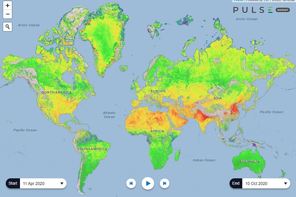 Montreal based company launches global map of Methane Concentrations