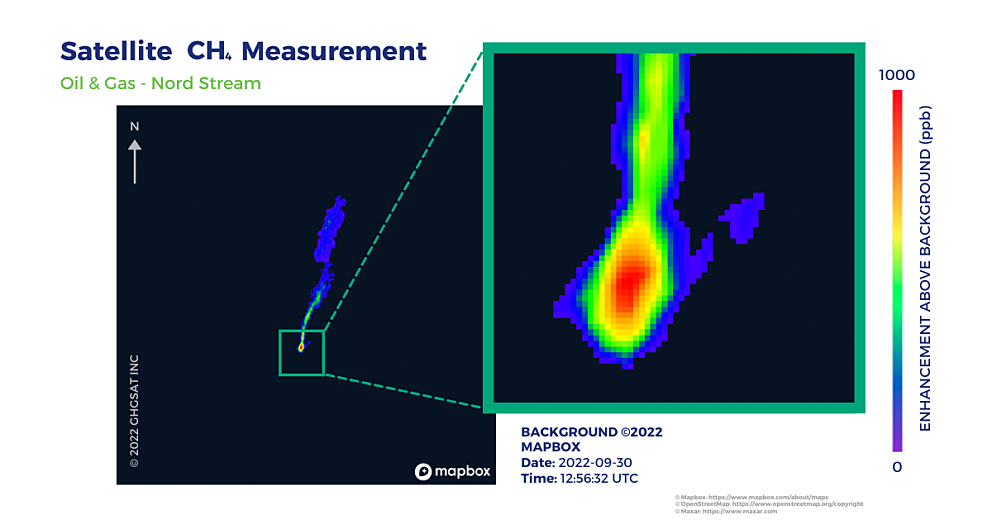 GHGSat measures its largest emission from a single source ever from