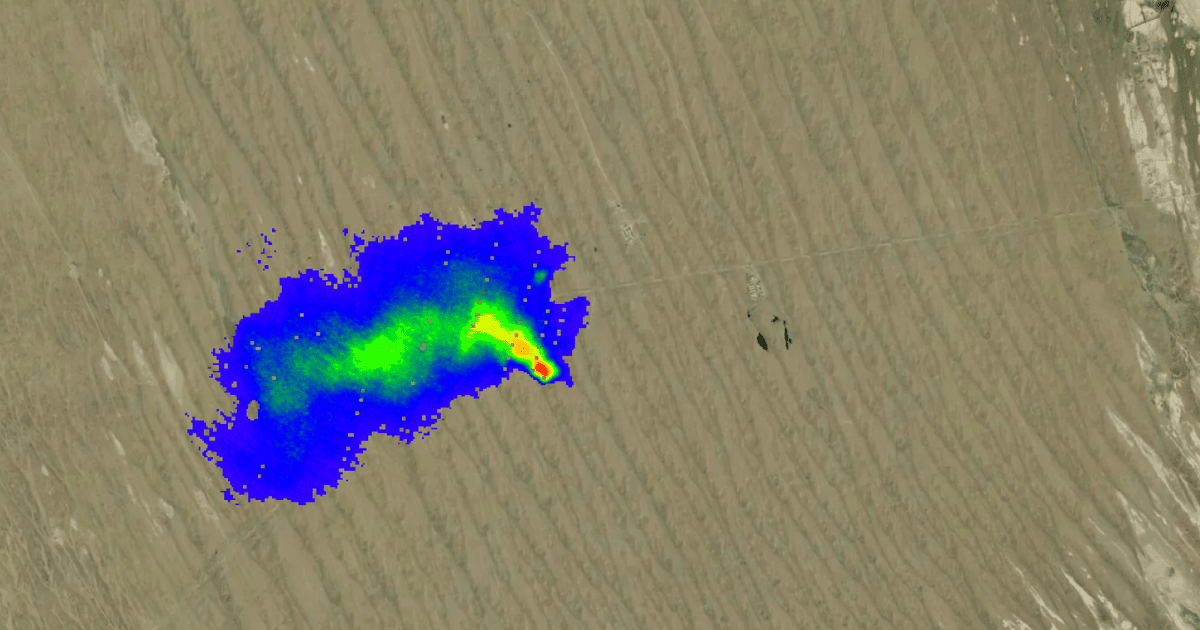 Détection des fuites de méthane assistée par satellites et avions