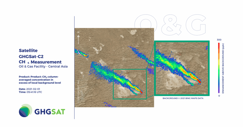 Un nouveau satellite climatique repère une fuite géante de méthane à l’instant