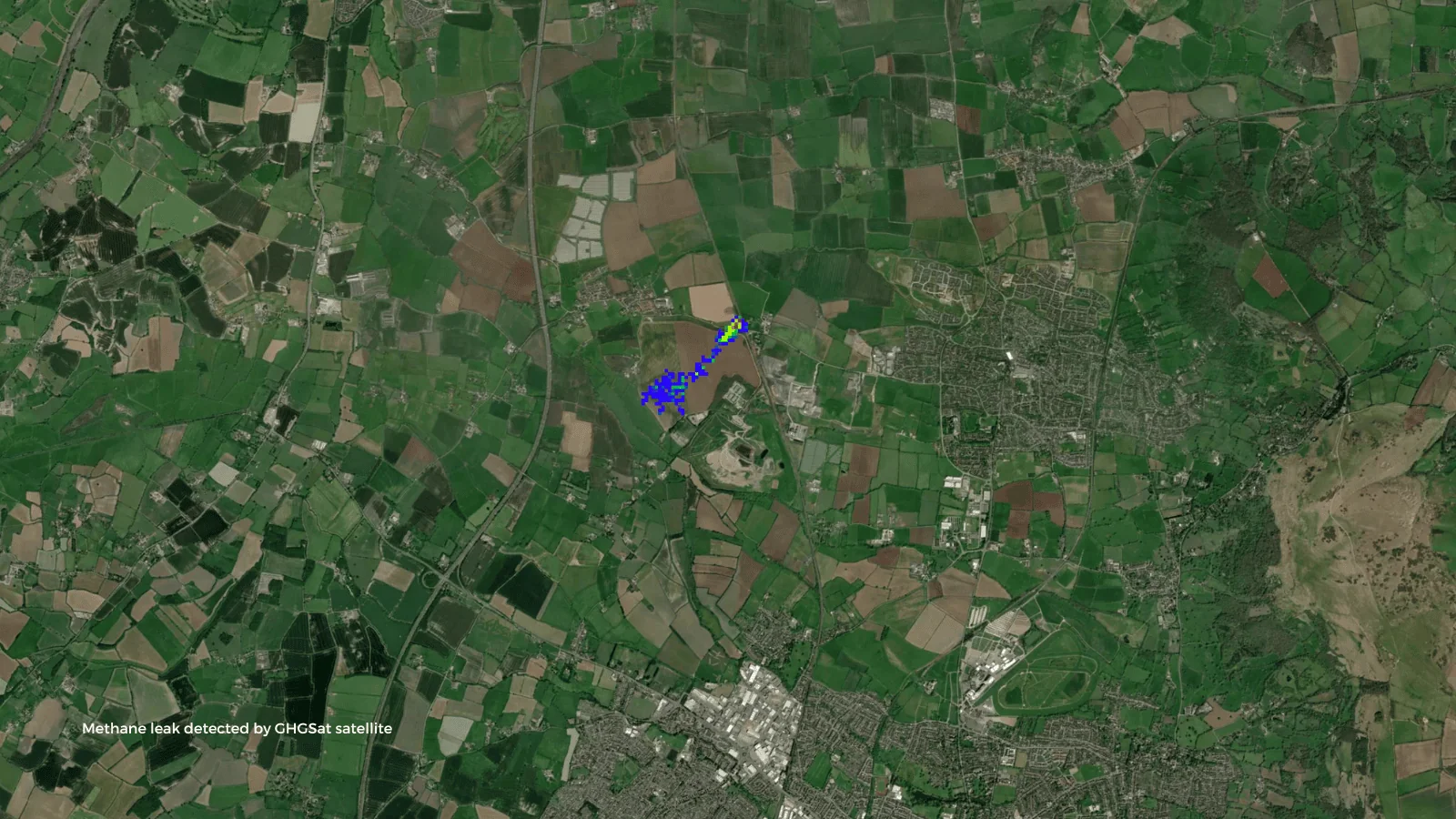 First Validation of High-Resolution Satellite-Derived Methane Emissions from an Active Gas Leak in the UK